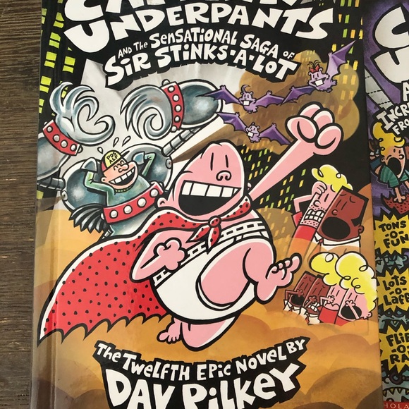 Captain underpants books , bundle of 4 - Picture 5 of 5